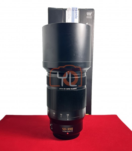 [USED-PJ33] Panasonic 50-200mm F2.8-4 Lumix G Powe OIS DG Vario-Elmarit ASPH , 90% Like New Condition (S/N:JH8EB101883)