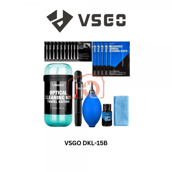 VSGO  DKL-15B Travel Kit for Cleaning Lenses (Blue)