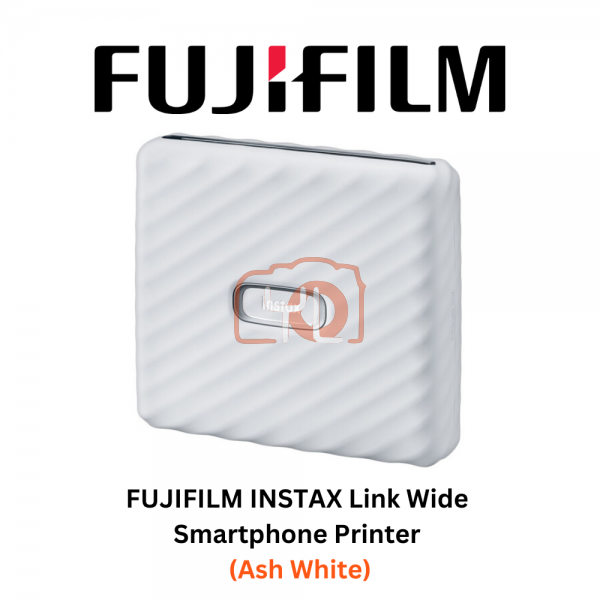 FUJIFILM INSTAX Link Wide Smartphone Printer (Ash White)