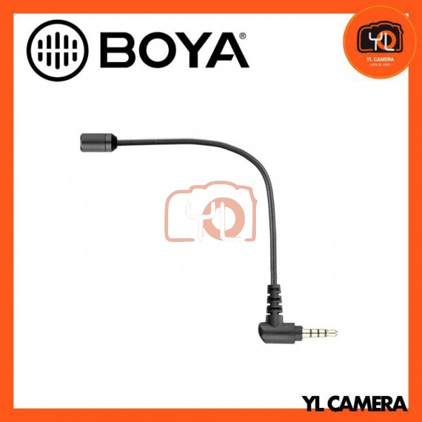 Boya BY-UM4 Gooseneck 3.5mm Mini Flexible Microphone