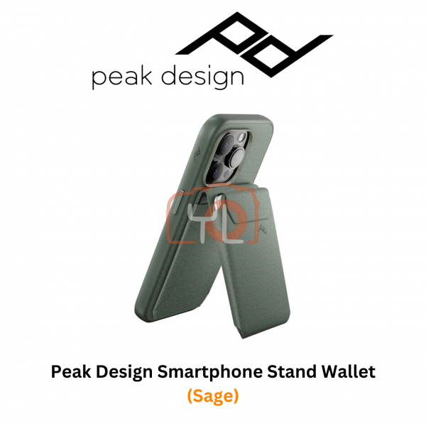 Peak Design Smartphone Stand Wallet (Sage)