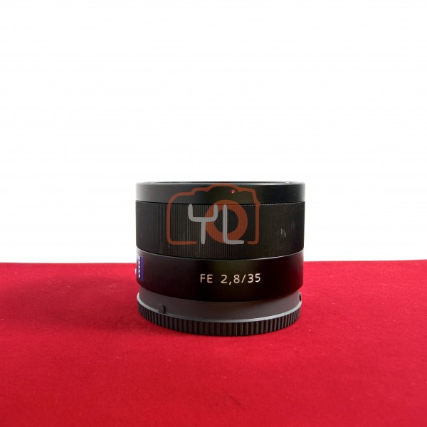 [USED-PJ33] Sony 35mm F2.8 ZA FE , 85% Like New Condition, (S/N:1844216)