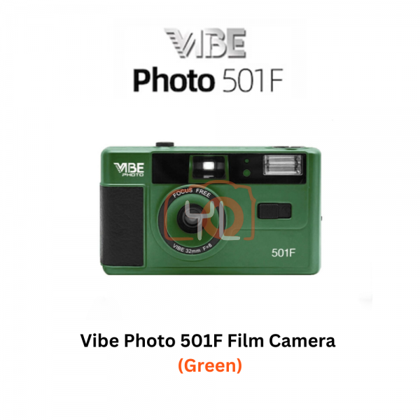 VIBE Photo 501F Film Camera (Green)
