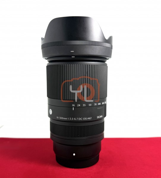 [USED-PJ33] Sigma 16-300mm F3.5-6.7 DC OS Contemporary (Fujifilm X), 95% Like New Condition (S/N:58824215)