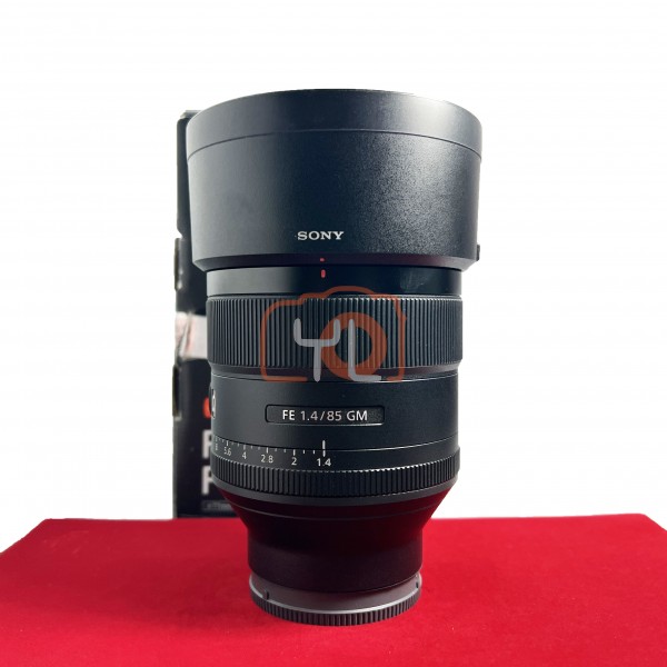 [USED-PJ33] Sony 85mm F1.4 GM FE , 95% Like New Condition (S/N:1807384)