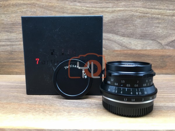 [USED @ YL LOW YAT]-7artisans 35mm F1.2 Lens For Micro Four Thirds,98% Condition Like New,S/N:A63517203