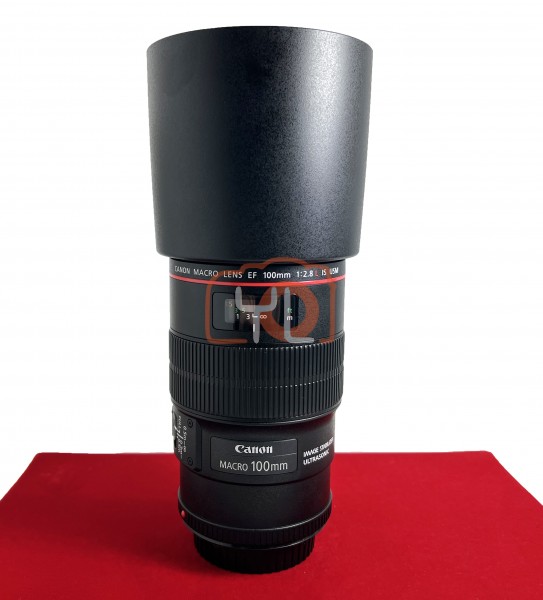 [USED-PJ33] Canon 100mm F2.8 L Macro IS USM EF ,90% Like New Condition (S/N:3987965)