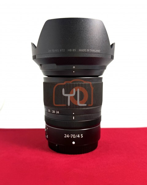 [USED-PJ33] Nikon 24-70MM F4 S Z Lens, 95% Like New Condition (S/N:20498271)