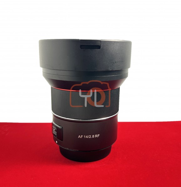 [USED-PJ33] Samyang 14mm F2.8 AF (Canon RF), 80% Like New Condition (S/N:DAP15254)