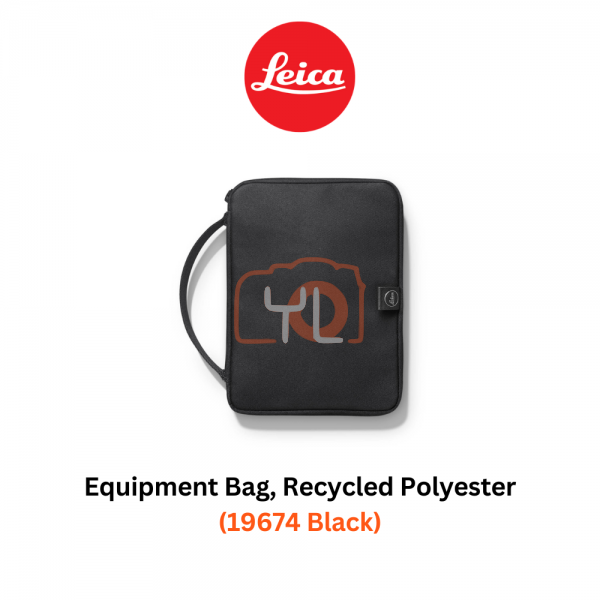 Leica Equipment Bag, Recycled Polyester - 19668 Black