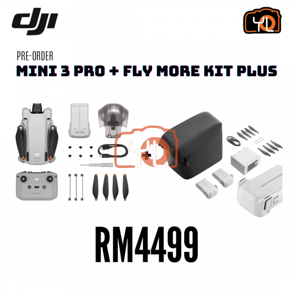 DJI Mini 3 Pro + Fly More Kit Plus