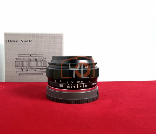[USED-PJ33] 	TT artisan 50mm f2 MF (Sony E), 95% Like New Condition (S/N:850619177)