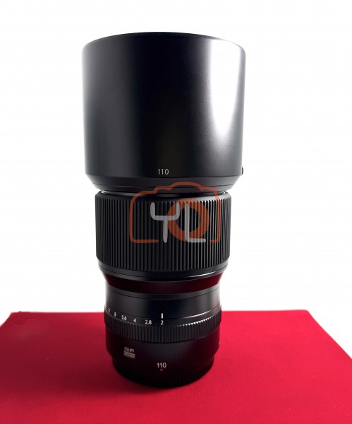 [USED-PJ33] Fujifilm GF 110mm F2 R LM WR, 95% Like New Condition (S/N:77A00250)