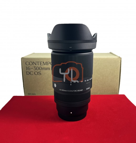 [USED PJ33] Sigma 16-300mm F3.5-6.7 DC OS Contemporary (Fujifilm X) ,95% Like New Condition (S/N:58972713)
