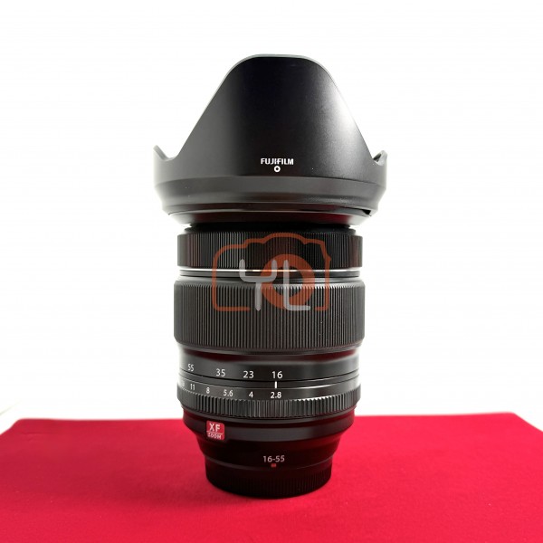 [USED-PJ33] Fujifilm 16-55mm F2.8 R LM WR XF, 95% Like New Condition (S/N:4AC00717)