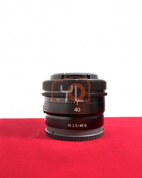 [USED-PJ33] Sony 40mm F2.5 G FE (No Hood) , 95% Like New Condition (S/N:1818573)