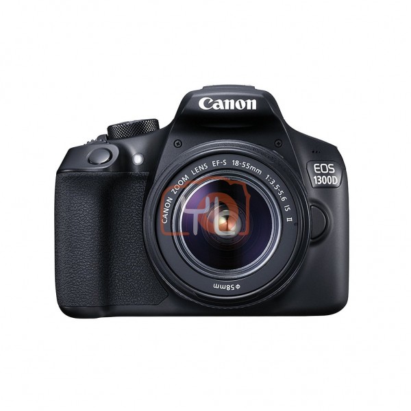Canon EOS 1300D + EF-S 18-55mm f3.5-5.6 IS II (Free Camera Bag)