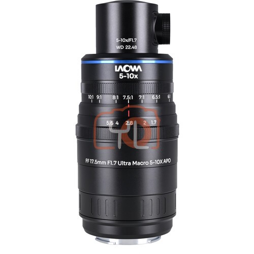 Laowa Aksen 17.5mm f1.7 5-10x Ultra Macro APO Lens with Coaxial Illumination (Sony E Mount)