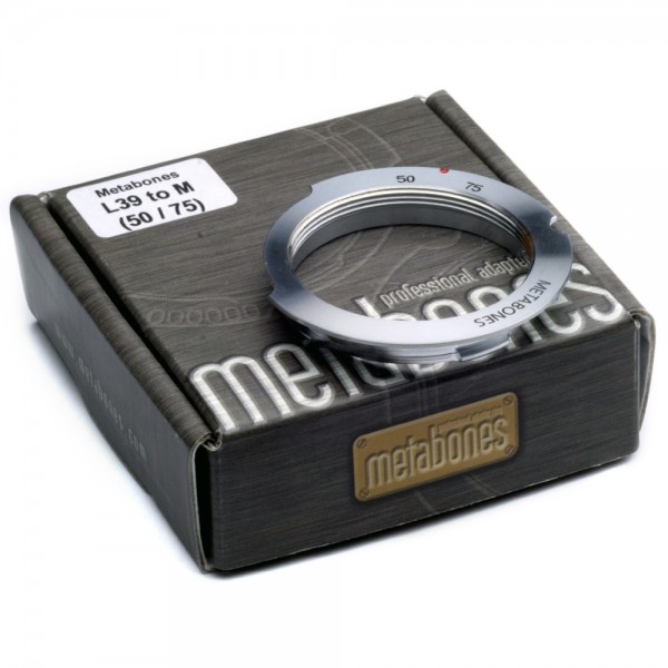 Metabones L39 Screw Mount to Leica M (50/75) with 6-bit Adapter