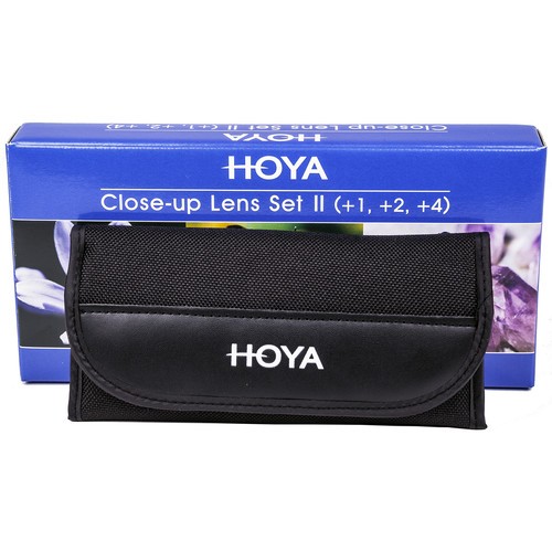 Hoya 55mm HMC Close-Up Filter Set II (+1, +2, and +4)