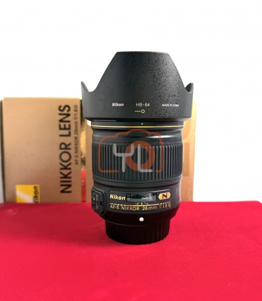 [USED-PJ33] Nikon 28mm F1.8G AFS ,95% Like New Condition (S/N:246110)