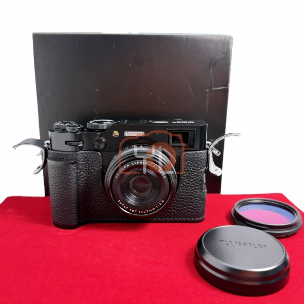 [USED-PJ33] Fujifilm X100VI Digital Camera (Black) (Shutter Count:4K), 95% Condition Like New (S/N:4BA09879)