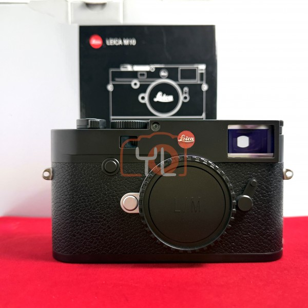 [USED-PJ33] Leica M10 Rangefinder Camera Black (20000), 90% Like New Condition (S/N:5189240)