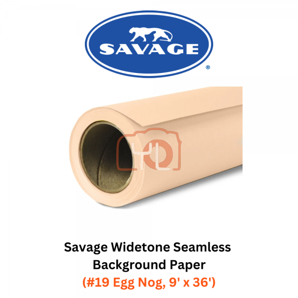 Savage Widetone Seamless Background Paper (#19 Egg Nog, 9' x 36')