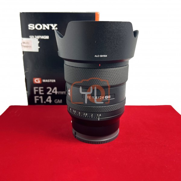 [USED-PJ33] Sony 24mm F1.4 GM FE, 95% LIKE NEW CONDITION (S/N:1928095)