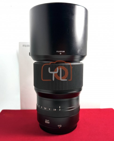 [USED-PJ33] Fujifilm GF 110mm F2 R LM WR, 95% Like New Condition (S/N:76A02526)