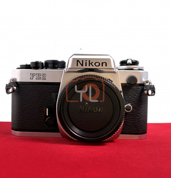 [USED-PJ33] Nikon FE 2 Film Camera Body, 90% Like New Condition (S/N:2211736)