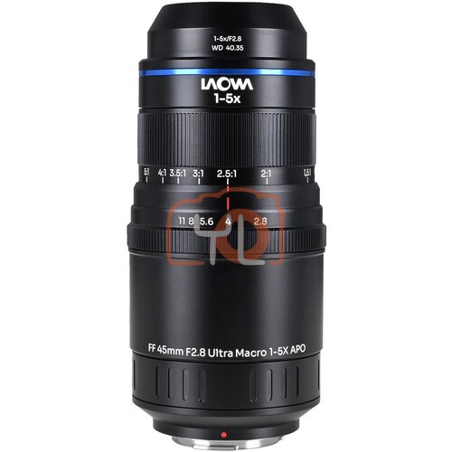 Laowa Aksen 45mm f2.8 1-5x Ultra Macro APO Lens (MFT)
