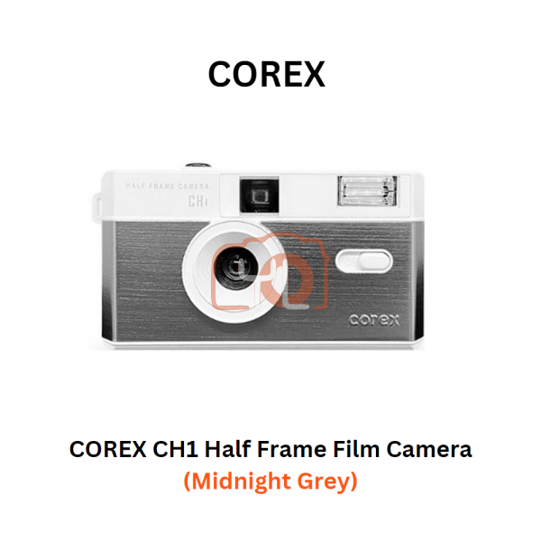 Corex CH1 Half Frame Film Camera (Midnight Grey)