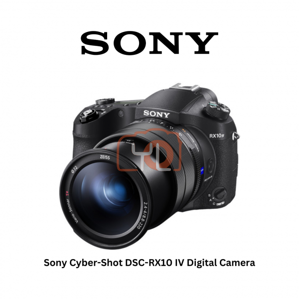Sony Cyber-Shot DSC-RX10 IV Digital Camera - FreeSandisk 64GB Extreme Pro SD Card & Extra Battery NP-FW50