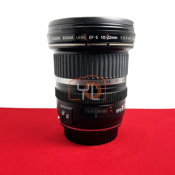 [USED-PJ33] Canon 10-22mm F3.5-4.5 USM EFS , 90% Like New Condition, (S/N:82604858)