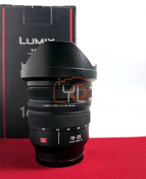 [USED-PJ33] Panasonic 16-35mm F4 Lumix S PRO, 95% Like New Condition (S/N:JJ3DD201007)