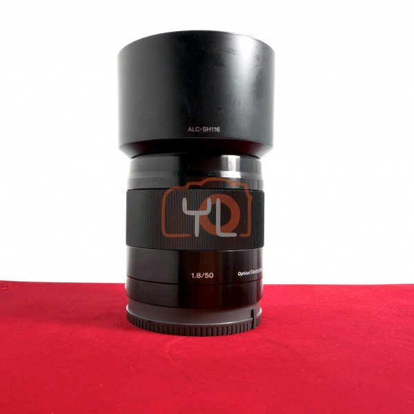 [USED-PJ33] Sony 50mm F1.8 OSS SEL E-Mount, 95% Like New Condition (S/N:3093624)