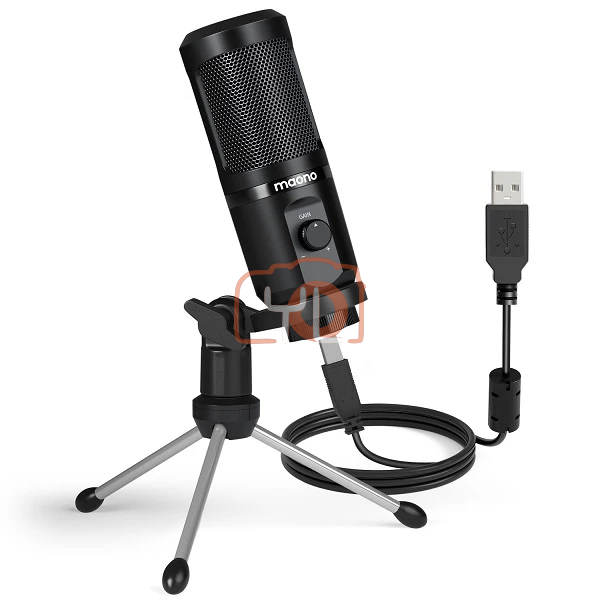 USB Gaming Microphone with Mic Gain MAONO AU-PM461TR