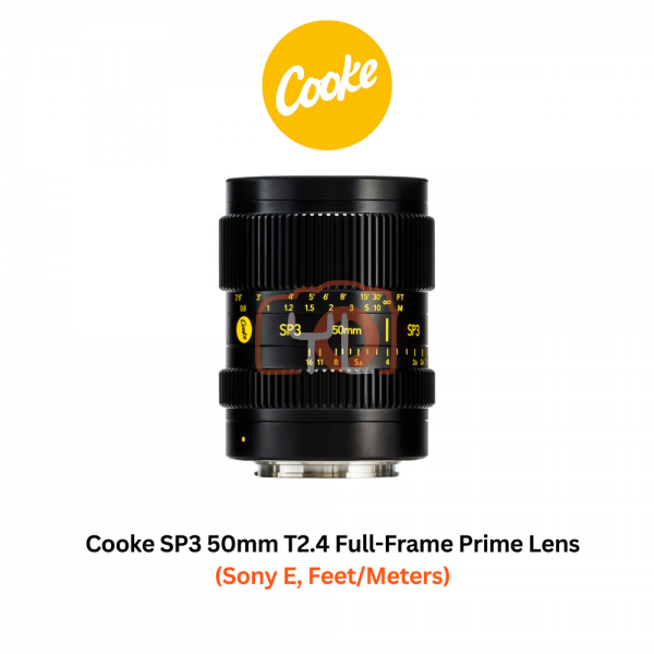 Cooke SP3 50mm T2.4 Full-Frame Prime Lens (Sony E, Feet/Meters)
