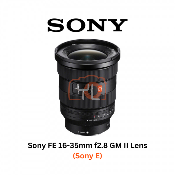 Sony FE 16-35mm f2.8 GM II Lens (Sony E) (FREE CLEANING KIT)