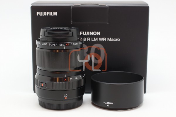 [USED-PUDU] FUJIFILM XF 30mm F2.8 R LM WR Macro Lens 99%LIKE NEW CONDITION SN:2HB03334