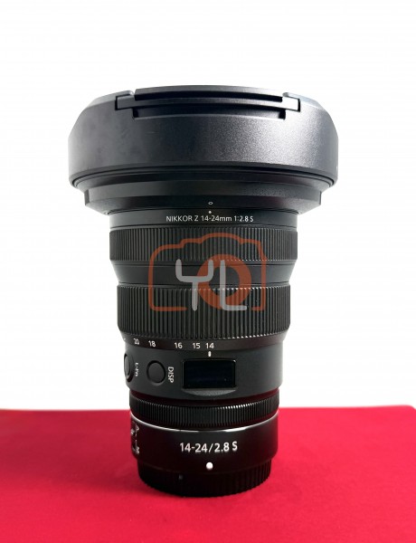 [USED-PJ33] Nikon 14-24mm F2.8 S Z, 95% Like New Condition (S/N:20029498)