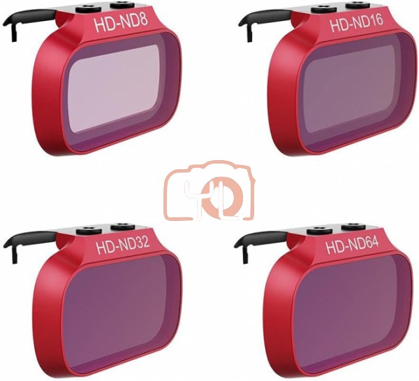 PGYTECH DJI Mavic Mini 2 Neutral Density Filter Set (Professional), Black, 8/16/32/64