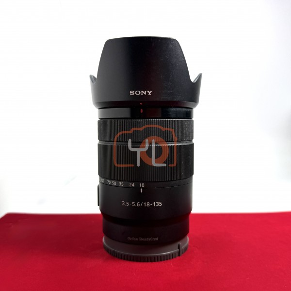 [USED-PJ33] Sony 18-135mm F3.5-5.6 OSS E-Mount, 90% Like New Condition (S/N:1971030)