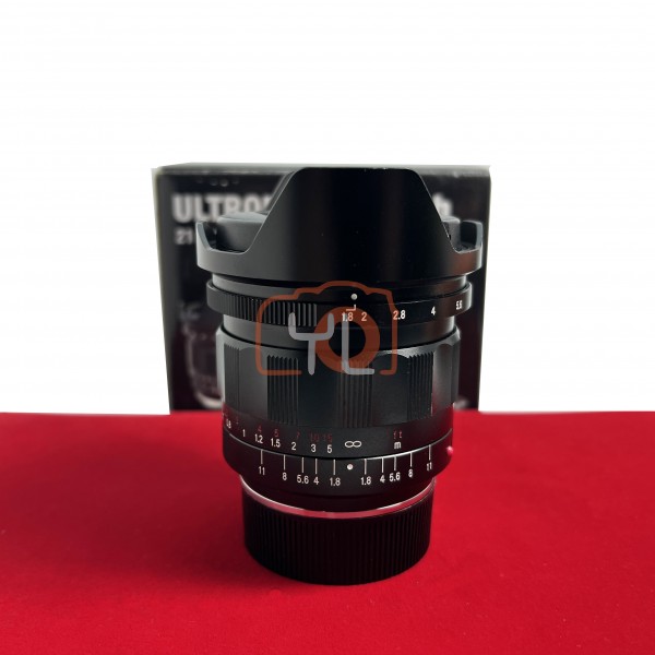 [USED-PJ33] Voigtlander 21MM F1.8 Ultron ASPH VM (Leica M), 90% Like New Condition (S/N:8823066)