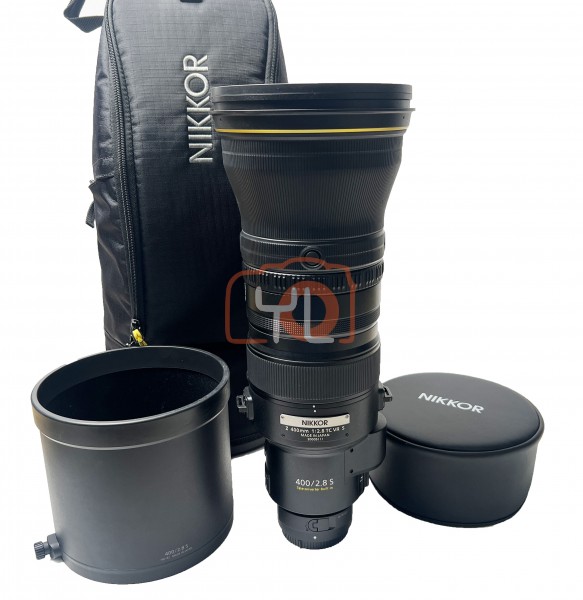 [USED-PJ33] Nikon 400mm F2.8 S TC VR Z, 95% Like New Condition (S/N:20005111)