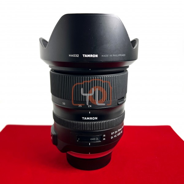 [USED-PJ33] Tamron 24-70mm F2.8 DI VC USD G2 (Nikon), 90% Like New Condition (S/N:002120)
