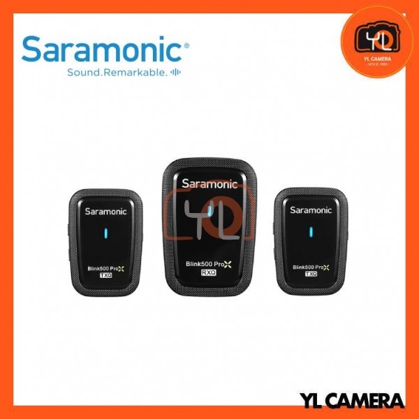 Saramonic Blink500 ProX Q20 2.4GHz Dual-Channel Wireless Microphone System