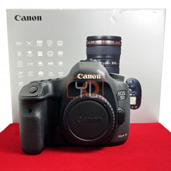 [USED-PJ33] Canon Eos 5D Mark iii Body (Shutter Count: 50K), 80% Like New Condition (S/N:058024006045)