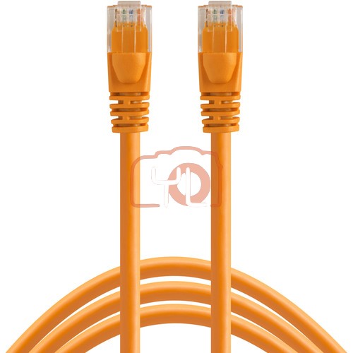 Tether Tools TetherPro Cat6 550 MHz Network Cable (20', Hi-Visibility Orange)